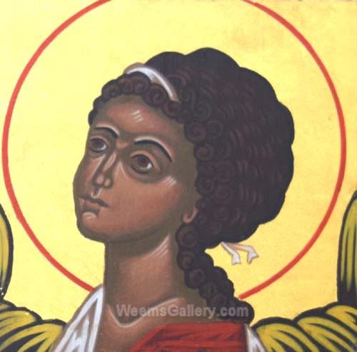 St Gabriela the Archangel by Midge Aragon